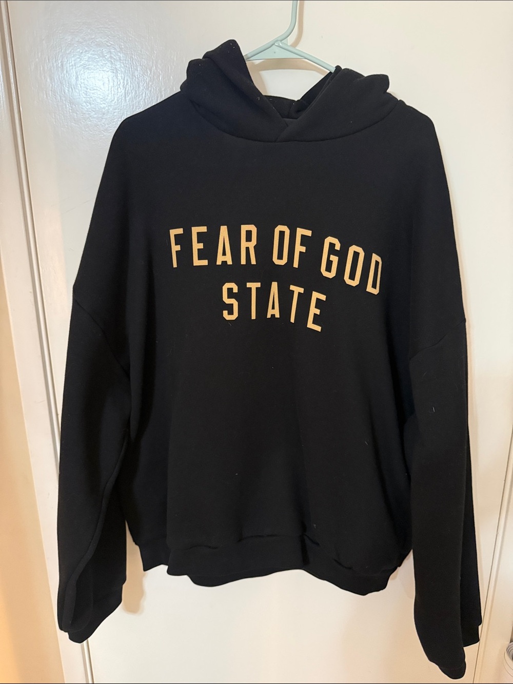 Fear of God Black Hoodie - Men’s - Large - NEVER WORN